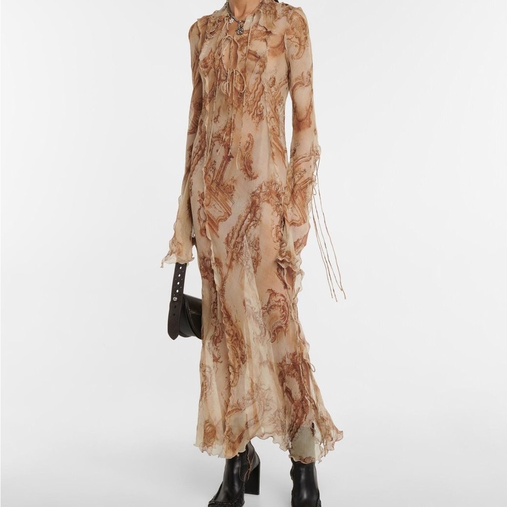 *ISO* Acne Studios Fluid Chiffon Dress
